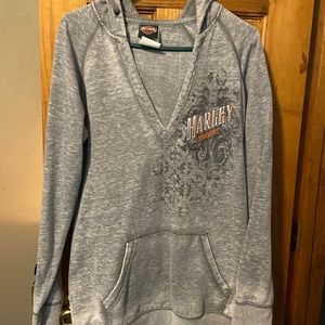 Harley v neck hoodie